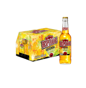Cerveza Desperados con Sabor a Tequila, Paquete de 24 Botellas de 0.33L Cada Una, Caja Reutilizable, 5.9% de Alcohol por Volumen, Contiene Gluten de Malta de Cebada - Product Image 4