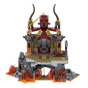 For Lego MOC Indiana Jones Temple Maudit Construction Toy DIY Plastic ABS <b>Building</b> <b>Blocks</b> <b>Sets</b> Packaged <b>Sets</b> - Product Image 1