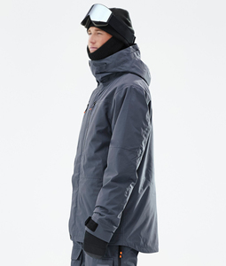 Combinaison de ski personnalisée pour homme, bleu clair, une pièce, imperméable, isolée, coupe-vent, fermeture éclair, combinaison de ski pour le ski sur neige - Product Image 6