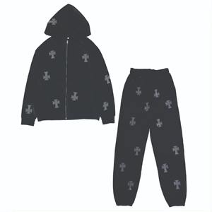 Chándal de Maternidad de Invierno de Alta Calidad, Corte Regular, con Pedrería, Colores Personalizados a la Moda - Product Image 1