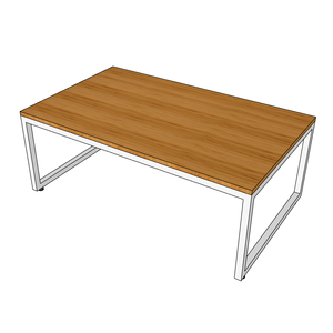 TB009 Minimalist Design Tea Bamboo <b>Sofa</b> <b>Table</b> 60x120x40cm Square Shape - Product Image 3