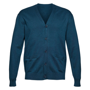 Cardigan en polaire à col en V pour sororité universitaire et fraternité, chaleur, logo brodé, pulls décontractés en tricot, applique boutonnée pour le printemps - Product Image 6