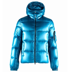 Chaqueta acolchada con cuello levantado impermeable personalizada para hombre a la moda precio al por mayor producto de moda para exteriores - Product Image 4