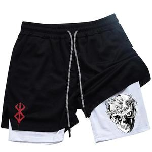Shorts de basket-ball unisexes amples pour adultes, taille plus, imprimés personnalisés, poche, séchage rapide, respirant, entraînement, gym, fitness, course à pied - Product Image 6