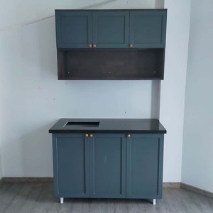 Mini armoire moderne en bois et contreplaqué de 1m2, mobilier de cuisine moderne de haute technologie, modèle compact BTB68012 - Product Image 5