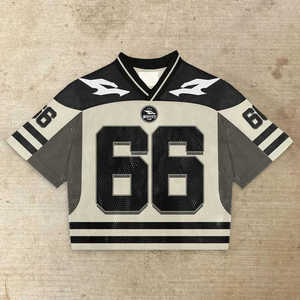 Uniforme de fútbol americano personalizado de calidad superior jerseys de fútbol de malla absorbente de sudor para hombres, mujeres y niños - Product Image 2