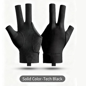OEM High Quality Billiard Glove Custom logo Manufacturer Elastic Breathable <b>Pool</b> <b>Accessories</b> Three - Product Image 5