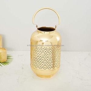 High Quality Customized <b>Gold</b> Metal <b>Lantern</b> in Low Price - Product Image 4