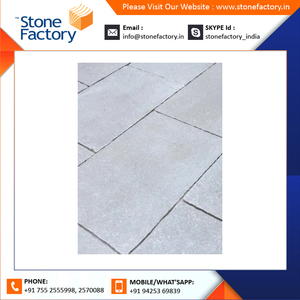 Phong cách hiện đại 100% tro tự nhiên màu xám đá vôi Patio Gói Chất lượng cao đánh bóng chia với giá cả cạnh tranh cho ngoại thất biệt thự - Product Image 2