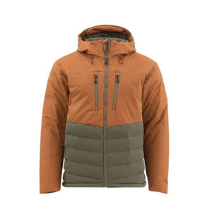 Pakistán fabricado sublimado transpirable invierno cremallera atractivo cálido térmico invierno desgaste con capucha hombres chaqueta acolchada - Product Image 5