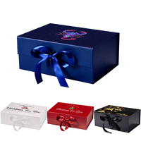 Cajas de regalo vacías personalizadas, bajo MOQ, laminado mate, impresión en relieve, materiales reciclados para el Año Nuevo chino, Navidad