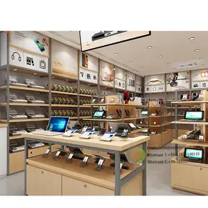 Customized Phone Shop Furniture Computer Shop Design Electronic Store Interior Design