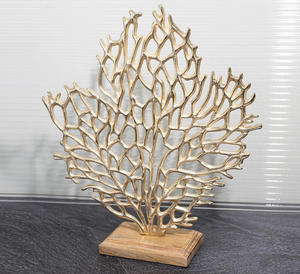 Escultura de aluminio fundido artesanal de Metal de gran oferta de nuevo diseño para decoración del hogar disponible en exportación desde India. - Product Image 1