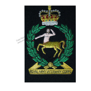 Wholesale Top Quality Best Design Custom Hand Made Embroidery Bullion Wire <b>Badges</b> New High Quality Blazer <b>Badges</b> - Product Image 1