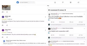 Bague de fiançailles de laboratoire certifiée Lab pour femmes Collection IGI & Ingemco Certified Diamond Ring in India Prix de gros - Product Image 4