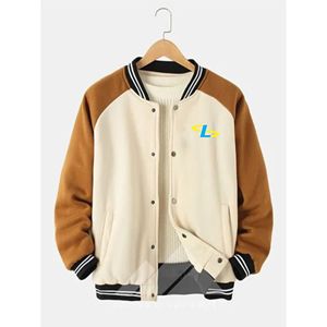 เสื้อแจ็คเก็ตเบสบอลผู้ชายทรงโอเวอร์ไซส์ คอตั้ง ระบายอากาศได้ดี ทนทาน คุณภาพสูง สั่งพิมพ์ลายปักได้ตามต้องการ ทำจากผ้าขนสัตว์ - Product Image 6
