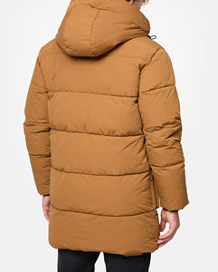 Oferta de Invierno, Chaqueta de Invierno Gruesa y Cálida de Color Sólido para Hombre, Chaqueta de Plumón con Logotipo Personalizado para Hombre - Product Image 3