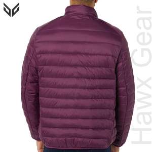 Top Selling <b>Men's</b> Winter <b>Puffer</b> <b>Jacket</b> High Quality Canvas Fabric <b>Hooded</b> Collar Lightweight for Outdoor Use - Product Image 3