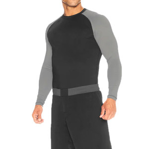 100% ชุดเล่นยิมรัดรูปตัวยาวสำหรับผู้ชายชุดเล่นกีฬาแบบสั่งตัดขนาดพิเศษ - Product Image 2