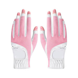 Guantes de golf de cuero Cabretta genuino con logotipo personalizado de clase alta - Product Image 5