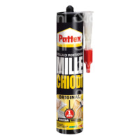 MILLECHIODI CARTRIDGE 400 Gr. Modèle 154763 pour le collage de briques en béton, de pierre, de bois et de plaques de plâtre