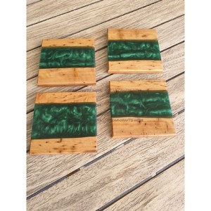 Affordable Epoxy Resin <b>Coaster</b> <b>Drink</b> Table and Hotel Use Best <b>Coasters</b> Style Wood Tea Free Simple Resin Cup Stone <b>Coaster</b> - Product Image 3