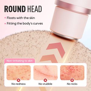 Nouveau Rasoir Électrique Rechargeable 2-en-1 pour Femme 2025 – Épilateur Corporel et Facial Étanche IPX7 pour Visage, Lèvres, Menton et Aisselles - Product Image 1