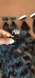 Extensions de cheveux humains Remy de couleur claire de qualité supérieure de la plus haute qualité Extensions de cheveux de bande de couleur claire naturelle de qualité indienne - Product Image 2