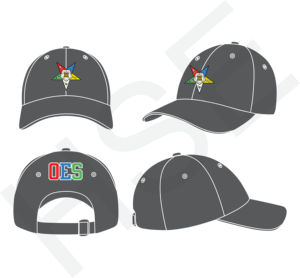 Casquette de baseball brodée personnalisée multicolore avec sangle réglable - Product Image 1