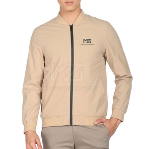 Chaqueta Bomber de Invierno para Hombre, Personalizada, Transpirable, con Cuello Alto y Logotipo Frontal, Mangas Largas, Diseño Personalizado Más Vendido - Product Image 1