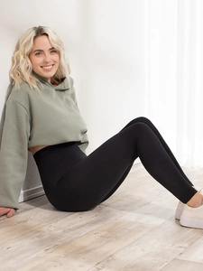 Mallas Moldeadoras de Cintura Alta para Mujer, Pantalones Antideslizantes de Silicona con Control del Vientre y Adelgazamiento Corporal - Product Image 4