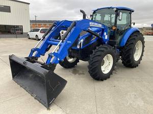 Hot Sale Fairly Used New Holland T4.110 110HP Tractor Original Agricultural <b>Machinery</b>/ NEW HOLLAND T4.110 - Product Image 2