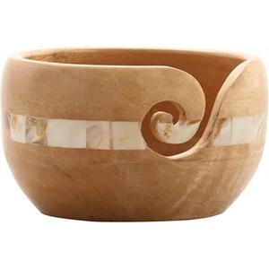 Top Selling Wooden Yarn <b>Bowl</b> Portable <b>Knitting</b> Yarn <b>Bowl</b> Christmas Gifts Available at Affordable Price From Indian Exporter - Product Image 4