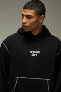 Sudaderas con Capucha para Hombre, 100% Algodón, Tejido Grueso de Felpa, Talla Grande, Diseño Sólido, Tejido de Punto, Antiarrugas, Personalizables - Product Image 2