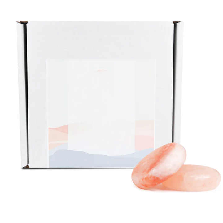 Himalayan Salt Bricks  Carved Body Massager in Love Theme Organic Material for Salt Room Spa Wall Massage