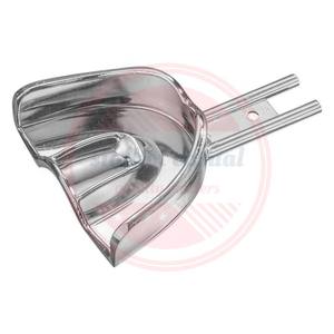 Bandeja de impresión de acero inoxidable no perforado Instrumentos dentales personalizados Bandeja dental de impresión - Product Image 4
