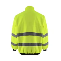 Veste haute visibilité personnalisée avec logo, imperméable, respirante, réfléchissante, certifiée CE, vêtements de travail de sécurité pour hommes et femmes
