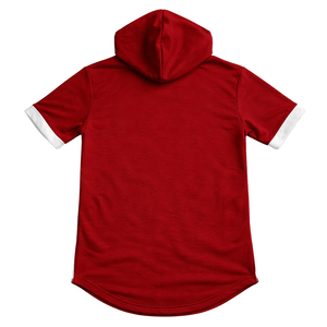 Kappa Alpha Psi Krimson Nupe Short Sleeve <b>Hoodie</b> <b>Lightweight</b> Greek Fraternity Streetwear - Product Image 4