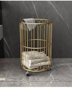 Cesta de lavandería multifuncional ecológica de acero inoxidable multiusos grande para uso estético en el hogar o el hotel - Product Image 4