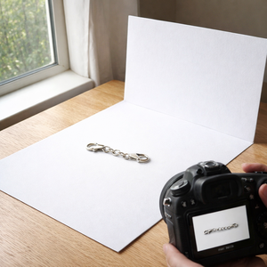 Chakralume - Conector de Cadena para Pulsera y Collar de Plata de Ley 925 con Cierre de Langosta Doble de 8 mm, Extensor de 3 cm, Antideslustre, en Caja - Product Image 3