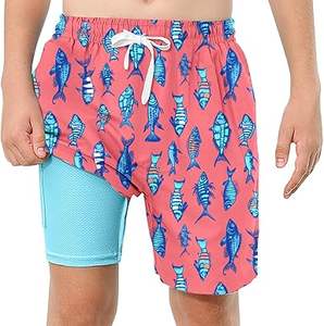 Short de surf en toile à séchage rapide personnalisé pour hommes, respirant, motif solide, taille élastique, fitness décontracté - Product Image 1