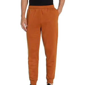 กางเกงจ็อกเกอร์เอวกลางสำหรับผู้ชาย ผ้าฝ้าย 100% นุ่ม สวมใส่สบาย น้ำหนักเบา ไม่ยับ แห้งเร็ว บริการ OEM ทรงพอดีตัว เหมาะสำหรับใส่ในชีวิตประจำวัน - Product Image 1