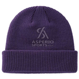 Qualité supérieure Dernière conception Bonnets Casquettes Vente en gros 100% Laine & Coton Bonnets personnalisés Casquettes - Product Image 1