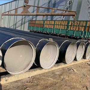 Factory Direct ASTM Sanitary Grade <b>Cement</b> Mortar Lined Steel Pipe for Drinking Water Transmission Water Conservancy Project - Product Image 1