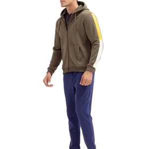 Sudadera con Capucha Estilo Zipper, Diseño Diferente, Sudadera Casual de Forro Polar para Hombre, Otoño Invierno, Nueva Llegada, Sudaderas Personalizadas - Product Image 4