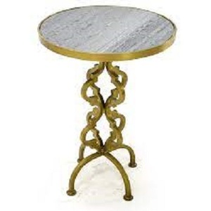 เฟอร์นิเจอร์ห้องนั่งเล่นที่ทันสมัยโลหะสีดําโบราณพร้อมโต๊ะกาแฟกระจก - Product Image 5