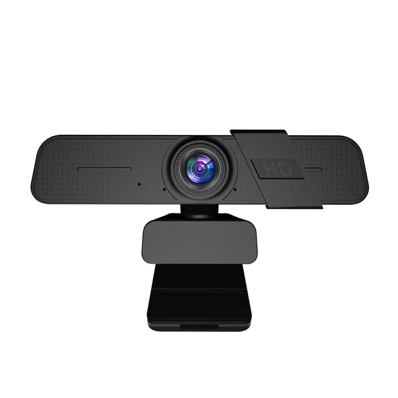 HD 2K Web Camera PC USB Camera Streaming Web Cam with Speaker for Desktop Laptop Computer with External Privacy Cover