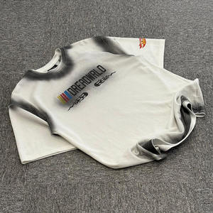 Camiseta Personalizada para Hombre, Corte Regular, Diseño Sólido, Bordado/Serigrafía/Impresión 3D, Tejido Waffle, 100% Algodón Orgánico, Cuello Redondo, Manga Corta - Product Image 6