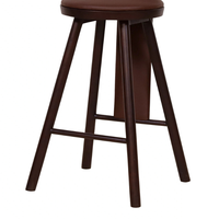 Chaise de bar en teck avec bois durable et confort élégant pour une vie moderne