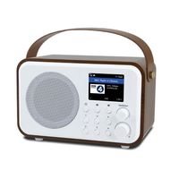 MA-336 ahşap Wifi radyo bluetooth ve taşınabilir radyo alıcısı ile 2000mAH dahili pil